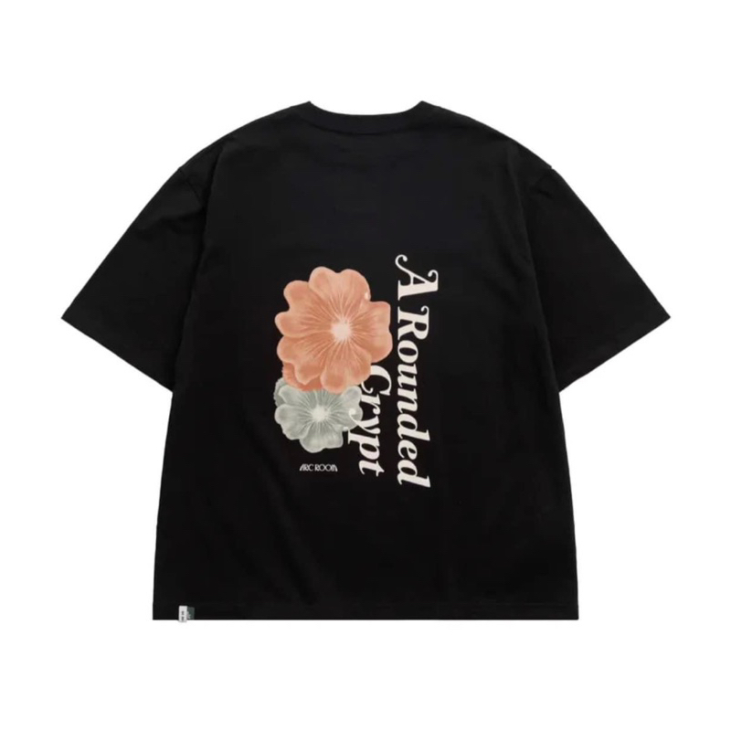 ARCROOM Arc Room - FLOWER TEE - BLACK 黑 1號