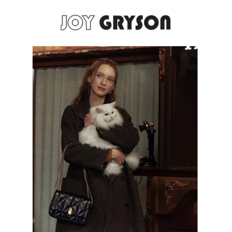 🇰🇷韓國品牌 Joy Gryson Margot Crossbody Bag 小香風鍊條包