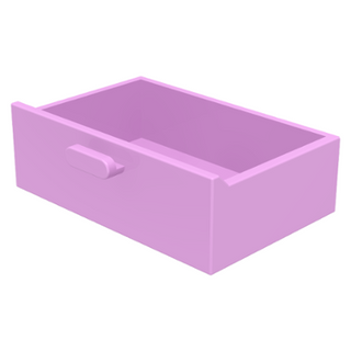 LEGO 樂高 亮粉色 抽屜 Container Cupboard 2x3x2 Drawer 4536