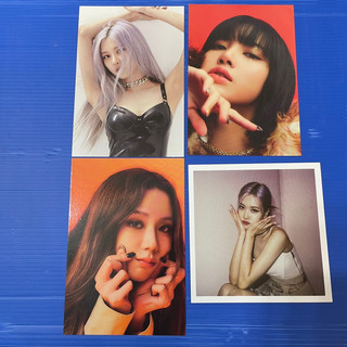 現貨 官方 BLACKPINK THE ALBUM 正規一輯 Jennie Jisoo Lisa rose 明信片