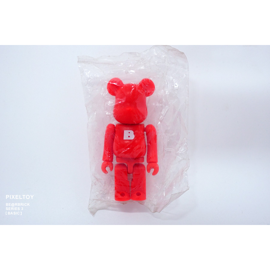 【MEDICOM TOY】BE@RBRICK SERIES 3 BASIC【字母 小B】