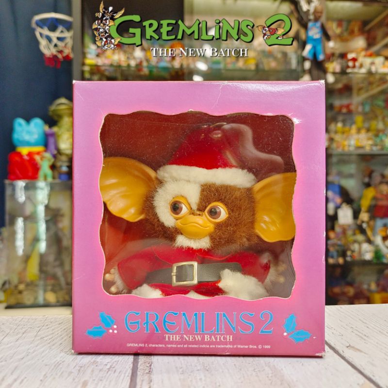 ⭐喔啦玩具店⭐小魔怪 小精靈 聖誕節 聖誕老公公 變裝 盒裝 公仔 GREMLINS  聖誕 GIZMO 玩具公仔
