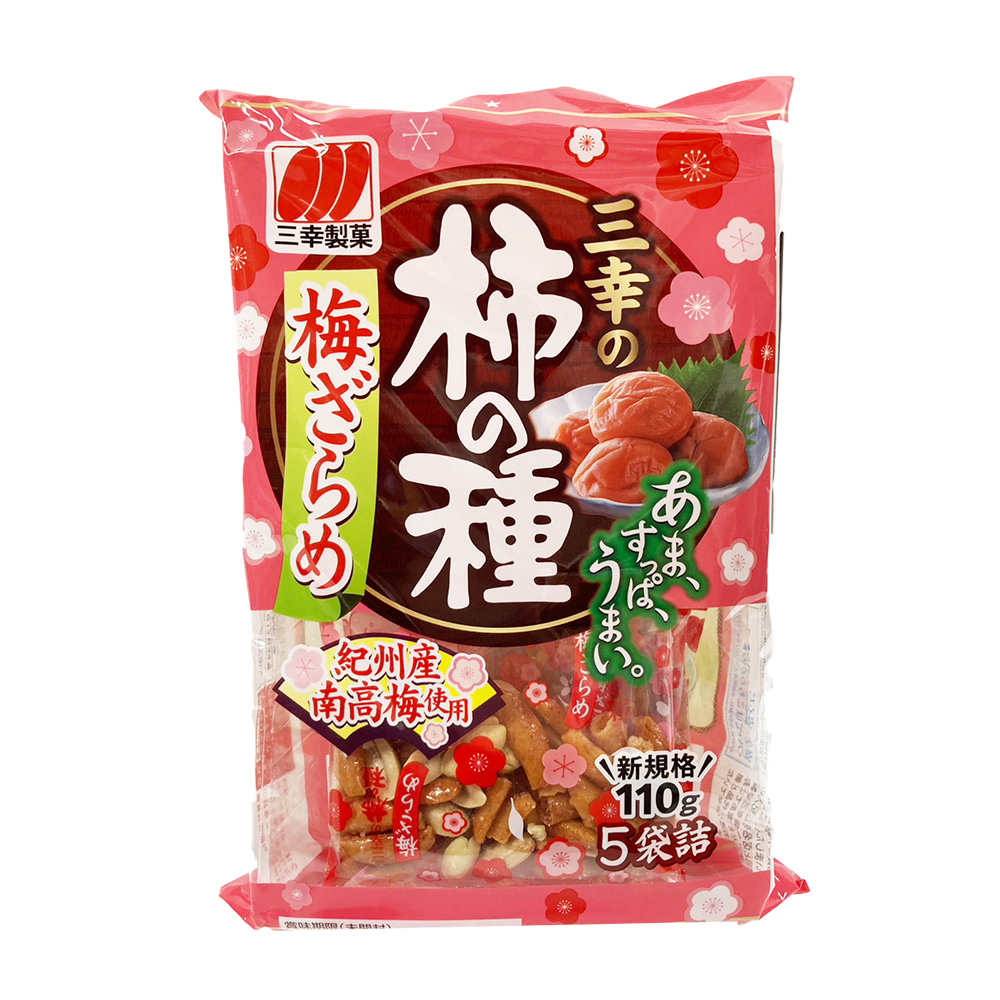 三幸 柿之種米果(糖梅口味) 110g【Donki日本唐吉訶德】