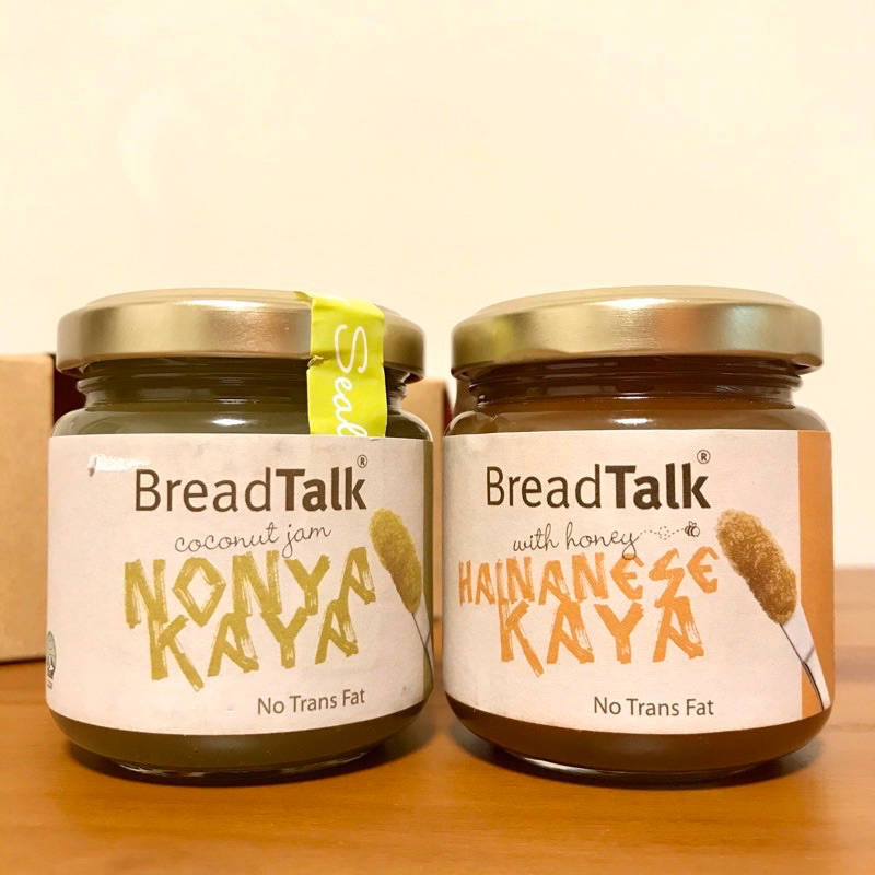 新加坡麵包物語BreadTalk Kaya咖椰醬 100g x2入組▸咖椰吐司 麵包抹醬