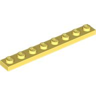 LEGO 樂高 3460 亮淺黃 Bright Light Yellow Plate 1x8 6248761