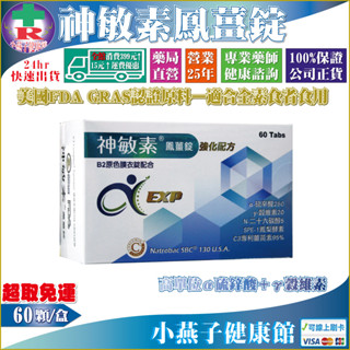 【免運】華貿 神敏素鳳薑錠｜60錠／盒｜含α硫鋅酸、γ穀維素、鳳梨酵素、薑黃素…等「全素可食」公司正貨–全新效期