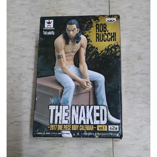 The naked rob rucchi 路奇 白褲版 2017海賊王 正版模型