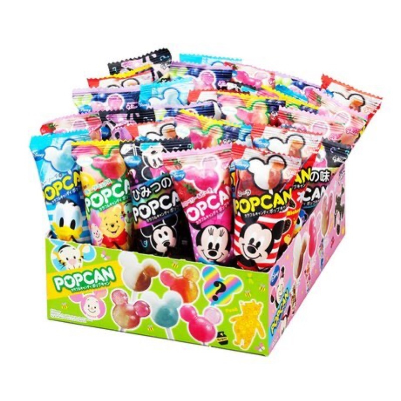 日本米奇綜合飲料棒10.5g*30支/盒 固力果 米奇 迪士尼 碳酸棒棒糖 超低價 免預購
