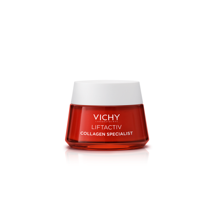 VICKY薇姿 澎亮緊緻V型膠原霜 50ml/罐【美十樂藥妝保健】