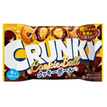 【WAT現貨】日本進口 LOTTE CRUNKY巧克力 37g クランキーポップジョイ＜クッキーボール＞