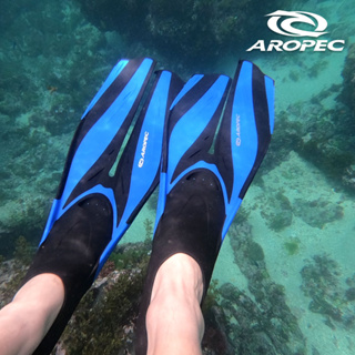 AROPEC Grace 套腳式塑膠潛水蛙鞋 F-GC46 / 水肺潛水 自由潛水 潛水 船潛 蛙鞋 塑膠蛙鞋 長蛙鞋