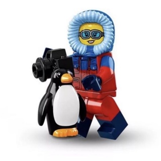 樂高 LEGO 71013 第16代 人偶包 7號 野生動物攝像師 南極 企鵝 全新未拆封