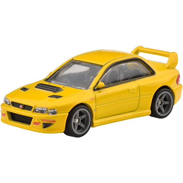 【美泰兒MATTEL】 風火輪 林蔭大道 HKF16 速霸陸 硬皮鯊 22B Sti 公司貨【99模玩】