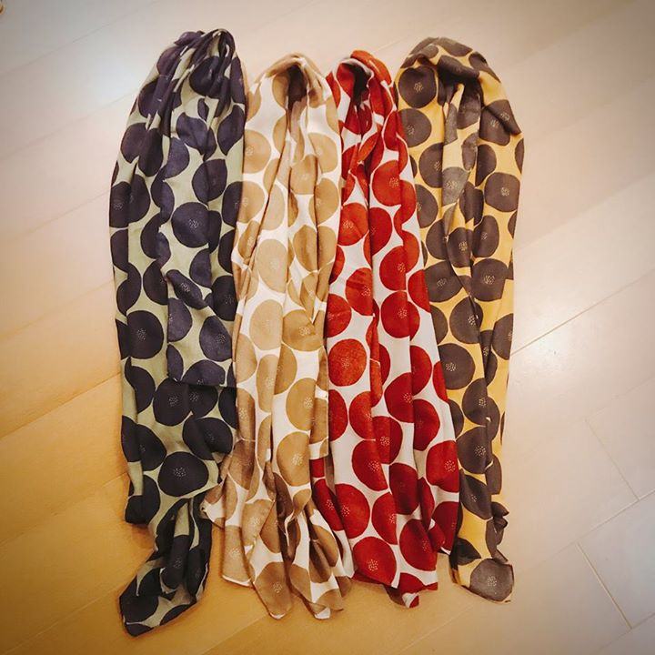 【SOFA SOCOOL】沙發選物韓國花心波點普普風披肩披巾