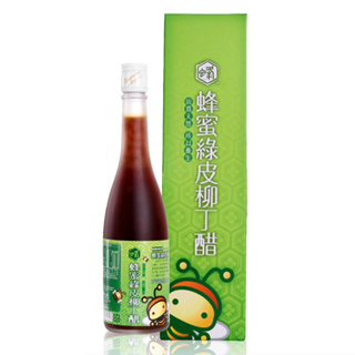 [台灣農特]蜂國蜂蜜綠皮柳丁醋500ml*1瓶~現貨含稅可刷卡可宅配-202506