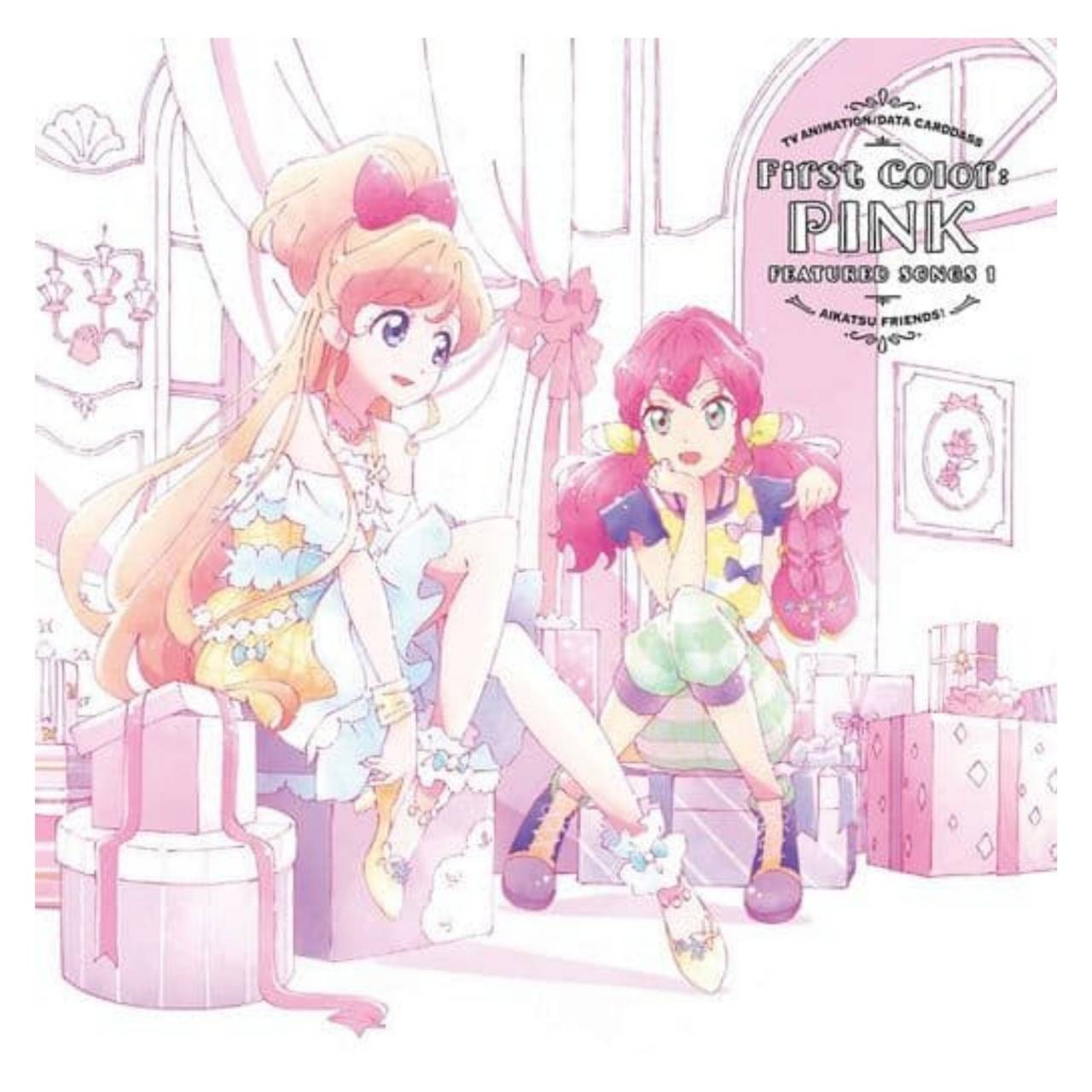 【代購】偶像學園 偶像活動 CD 專輯 First Color：PINK 卡蓮•未來•美緒 aikatsu!
