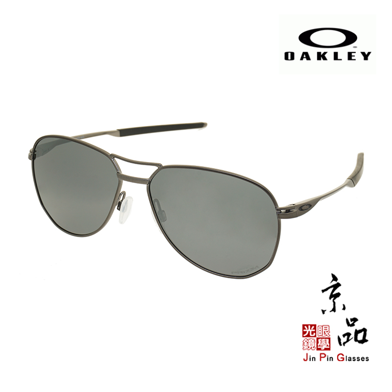 【OAKLEY】OO 4147 0257 古銅色框 灰片 金屬框 飛行員造型 太陽眼鏡 直營公司貨 JPG 京品眼鏡