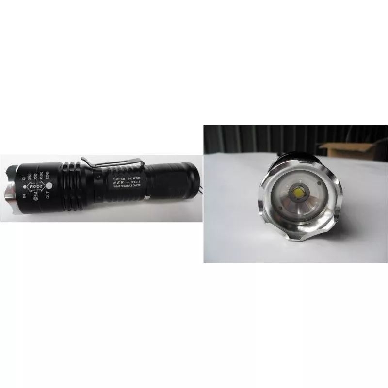 新e代 10W可伸縮6段式美國CREE-T6 LED手電筒NEW-T611(含稅）