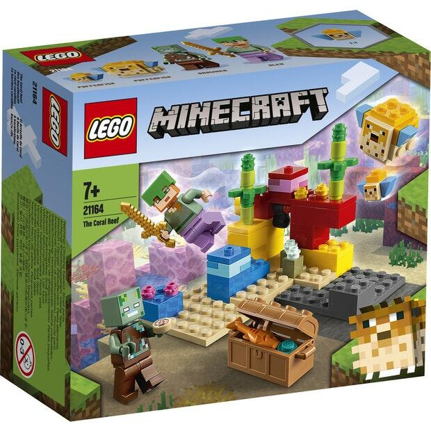 【好美玩具店】LEGO 創世神 Minecraft系列 21164 珊瑚礁