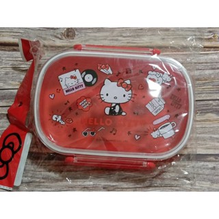 正版三麗鷗Hello kitty易扣PP單層便當盒