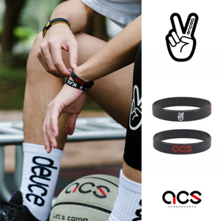 Deuce Brand ACS 跨運動 Baller Wristband 紅黑色 聯名款 運動手環 手環【ACS】