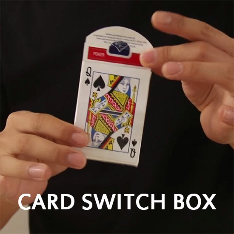 現貨 輕彈牌盒 牌盒瞬間換牌 手工魔術道具 撲克牌魔術 Bicycle撲克 紙牌魔術 魔術師
