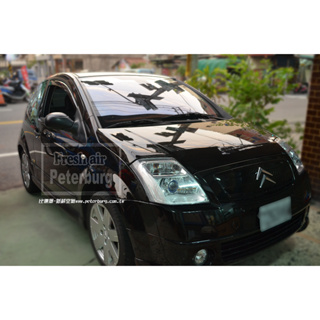 雪鐵龍CITROEN C3 2002-2008年【崁入式晴雨窗-標準款】比德堡 內崁 嵌入 內嵌