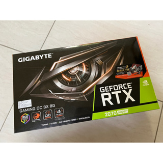 Gigabyte RTX2070super gaming oc 3x 8g 二手保固內