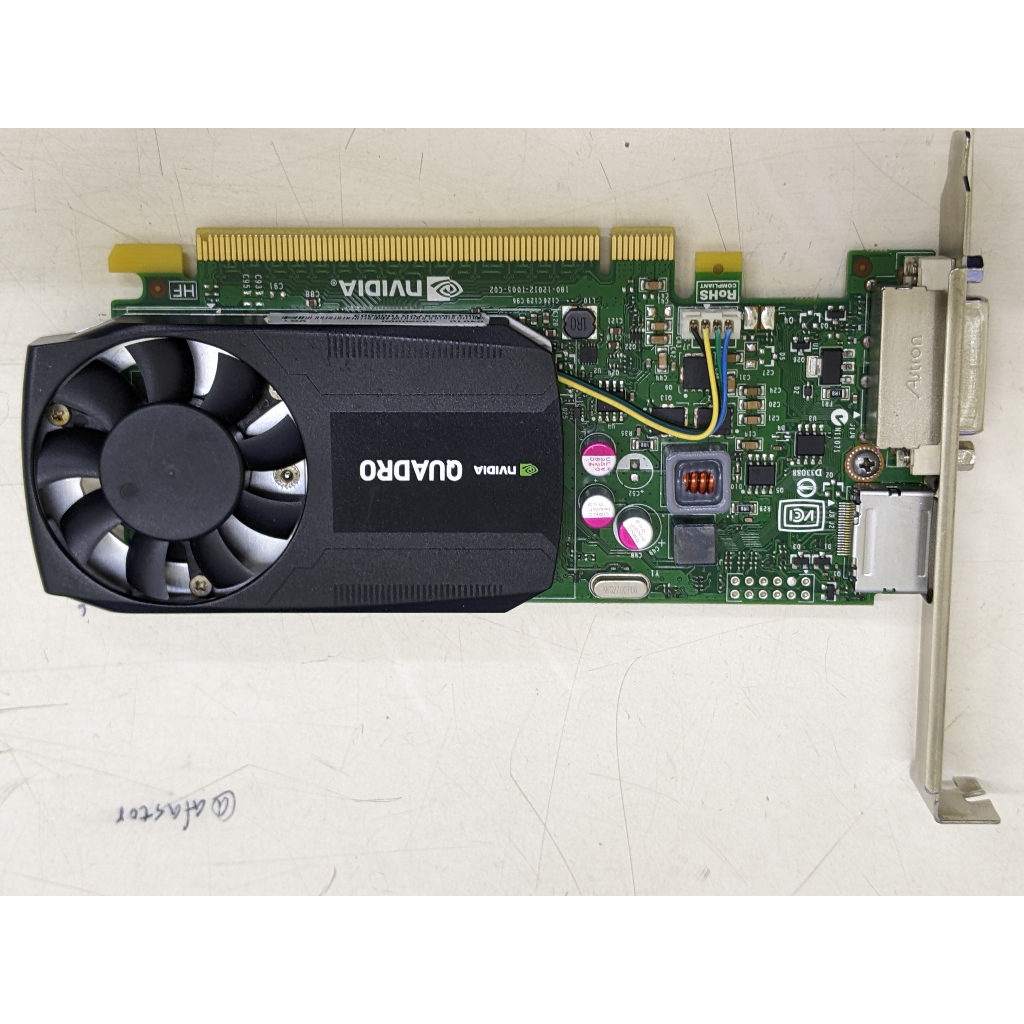 (如圖) Quadro K620 2GB DDR3 DP 繪圖卡 二手良品