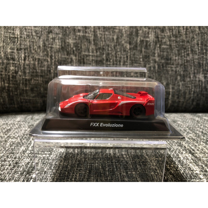 1/64 京商 Kyosho Ferrari FXX Evoluzione 正紅 白線