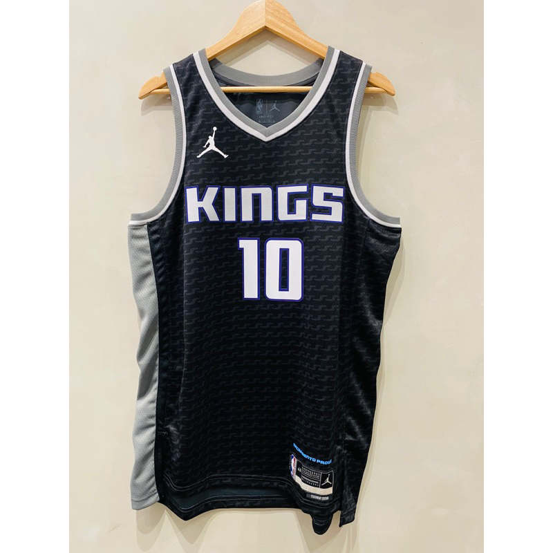 #10 Sabonis 國王 飛人 Jordan 黑 Nike 球衣 Statement Kings Fox Monk