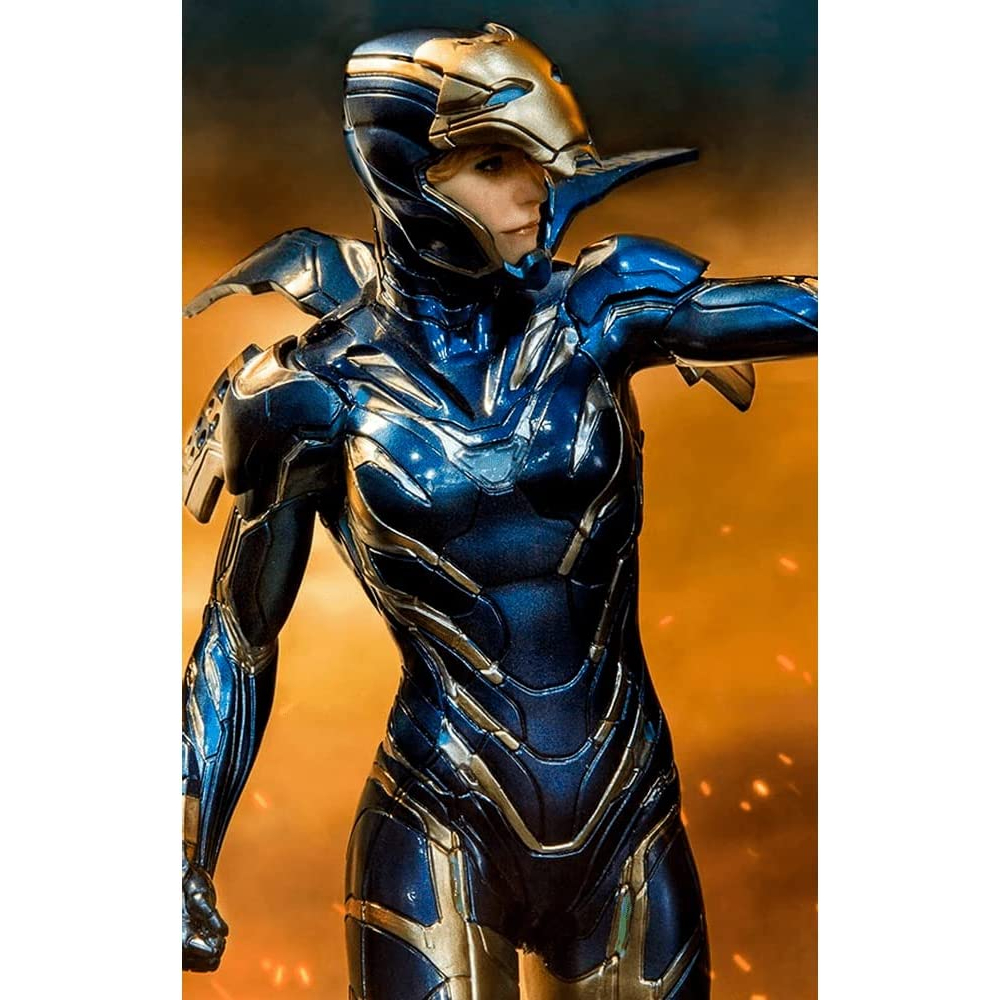 八田元氣小棧:日版全新  Iron Studios 1/10 BDS 漫威 無限傳奇 Iron Man 女鋼鐵人 雕像