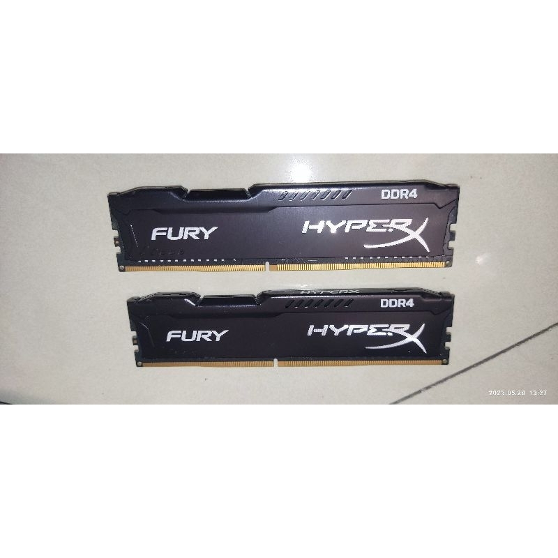 金士頓 HyperX Fury DDR4 2666 16G 8G*2 超頻 HX426C16FB2K2/16