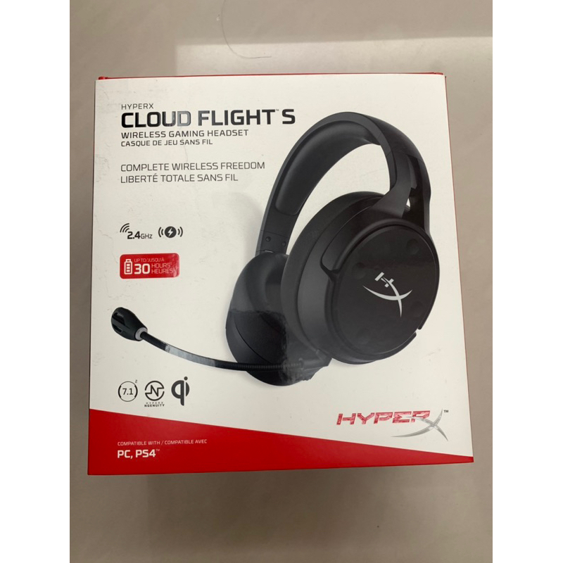 「正品- 現貨」限時優惠 HyperX Cloud Flight S 7.1頭戴式競吃雞遊戲耳機耳麥