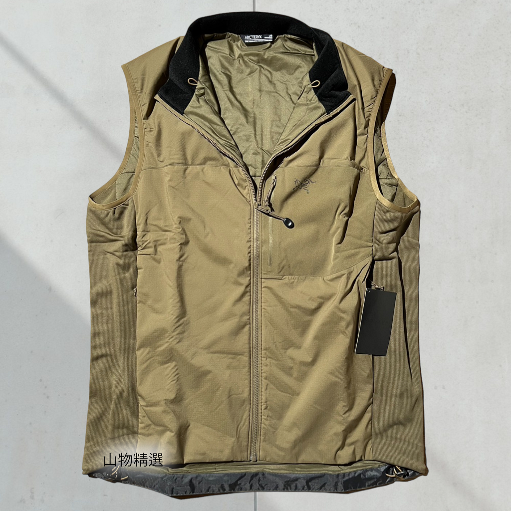 &lt;山物精選&gt; Arc'teryx Leaf Atom Vest LT (Gen2) 始祖鳥男用軍版防風化纖保暖背心