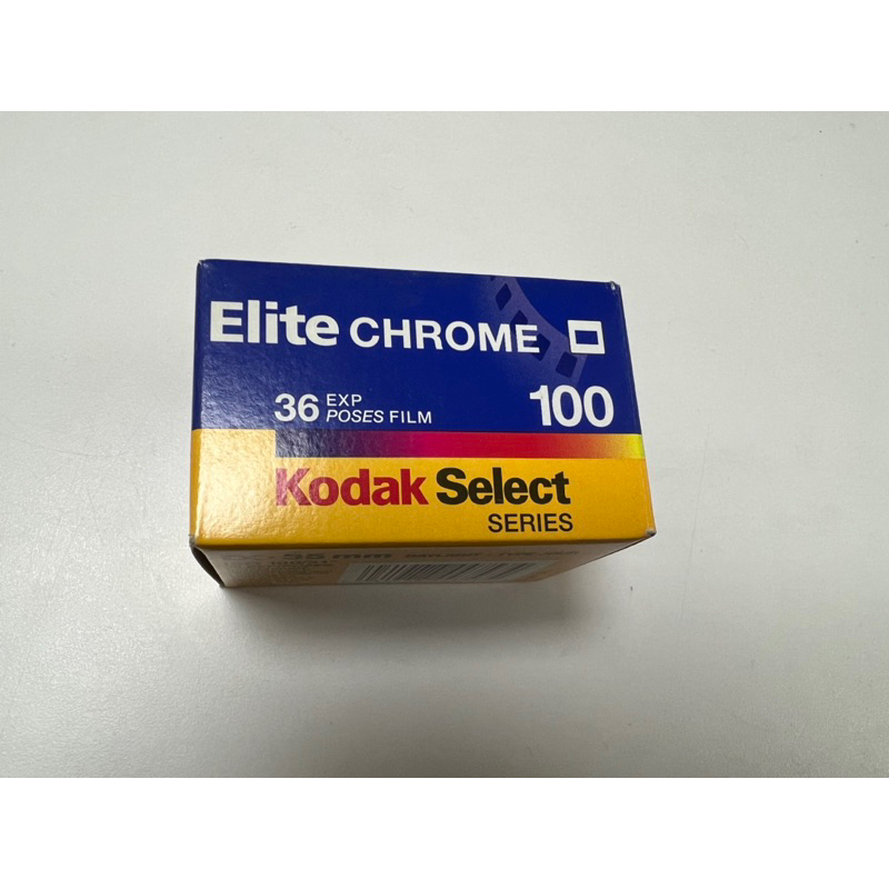 現貨2001.11  Kodak 柯達 Elite Chrome 100 /135/36張 未拆封絕版過期底片