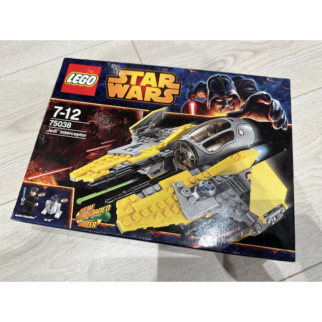 [當日出貨] LEGO 75038 樂高 星際大戰 天行者 安納金 R2-D2 Jedi Interceptor 絕版品