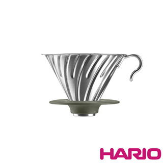 小金｜HARIO V60 戶外用金屬濾杯 O-VDM-02-HSV 露營 用品 手沖咖啡 不鏽鋼 戶外用 濾杯