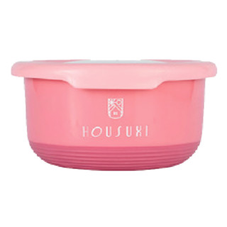 HOUSUXI 不鏽鋼雙層隔熱碗 730ml-經典紅1PC個【家樂福】