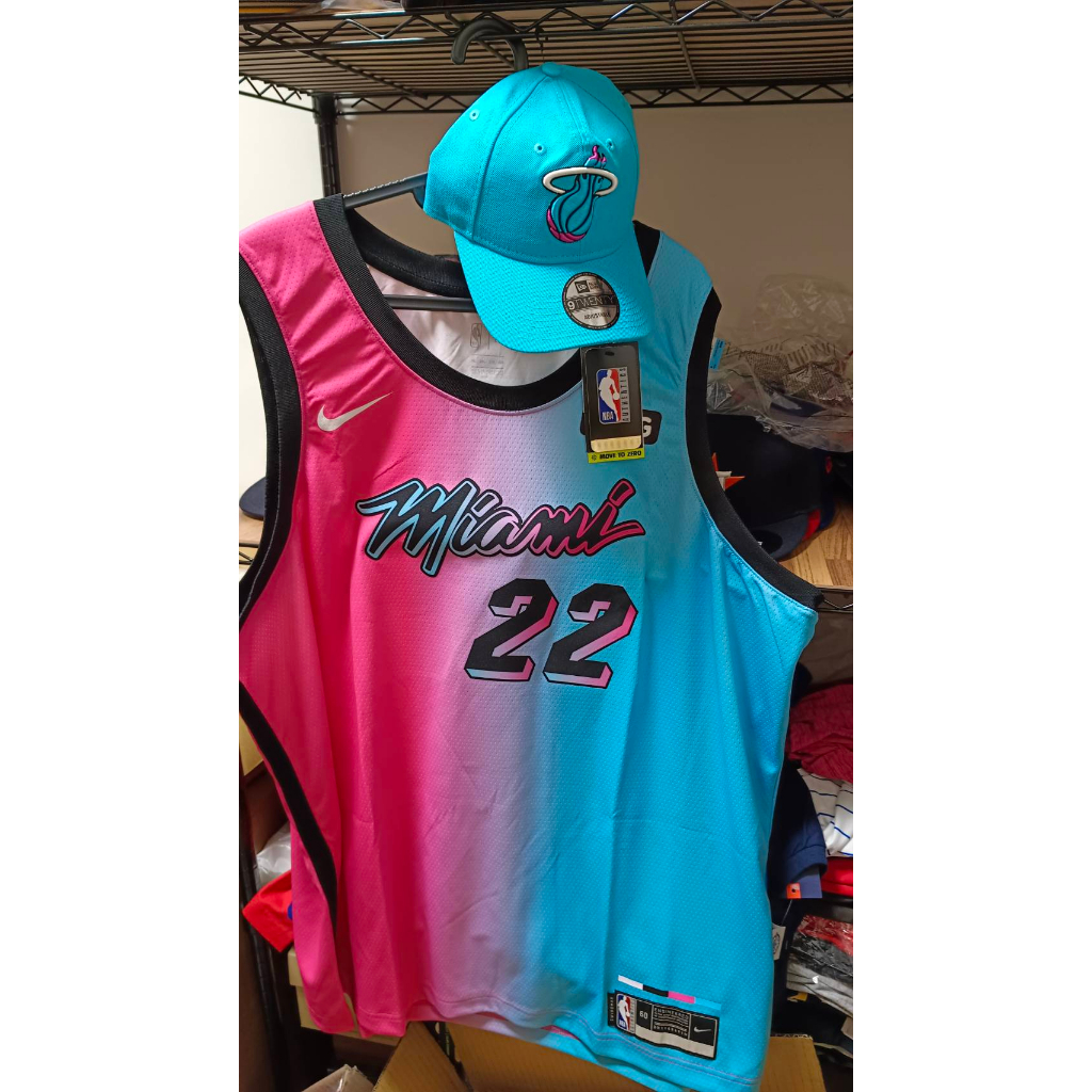 全新 3XL Butler 熱火隊 球迷版 贊助標 Nike Miami Heat Swingman 城市版 獎勵 球衣