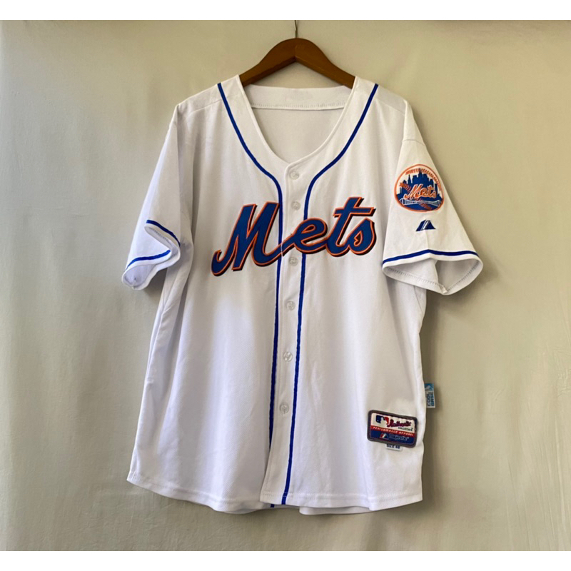 《舊贖古著》Majestic MLB Mets 大都會隊 棒球衫 古著 vintage