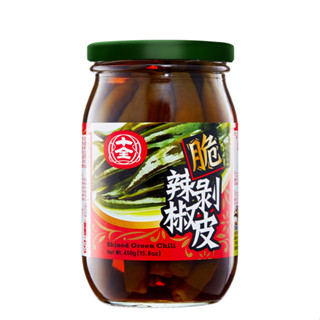 十全 剝皮辣椒450g