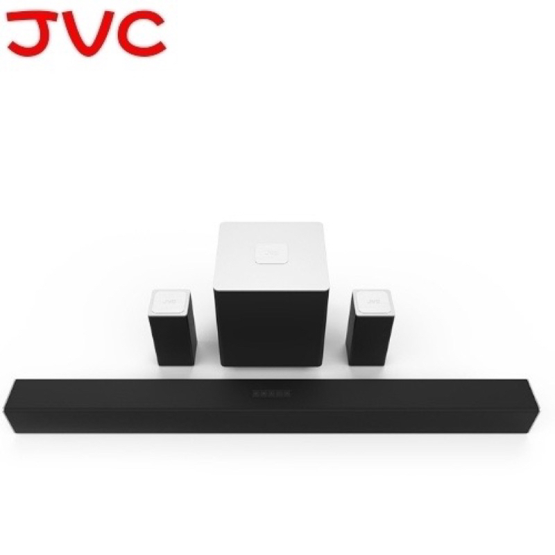 JVC J3851 Soundbar+重低音+環繞喇叭