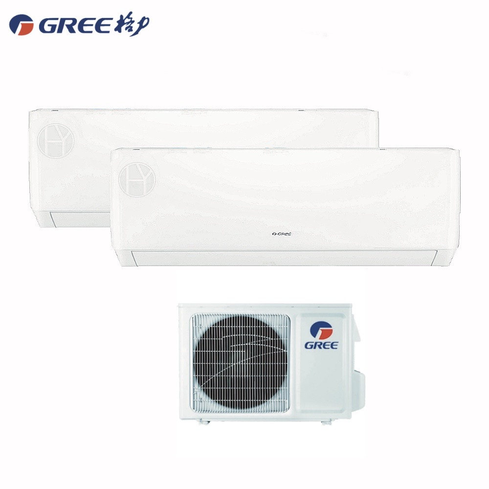 【全新品】GREE 格力 4-6坪一對二變頻冷暖分離式冷氣GSDM-50HK2x1/GKS-29HIx2 R32冷媒