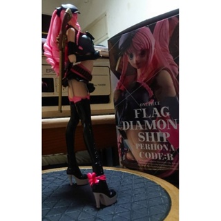 BANPRESTO 海賊王 G&G FLAG DIAMOND SHIP CODE B 培羅娜 白證