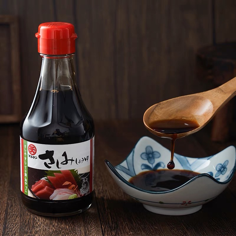 【象象媽咪】日本 丸天 生魚片醬油200ml 壽司醬油 日本醬油 調味料