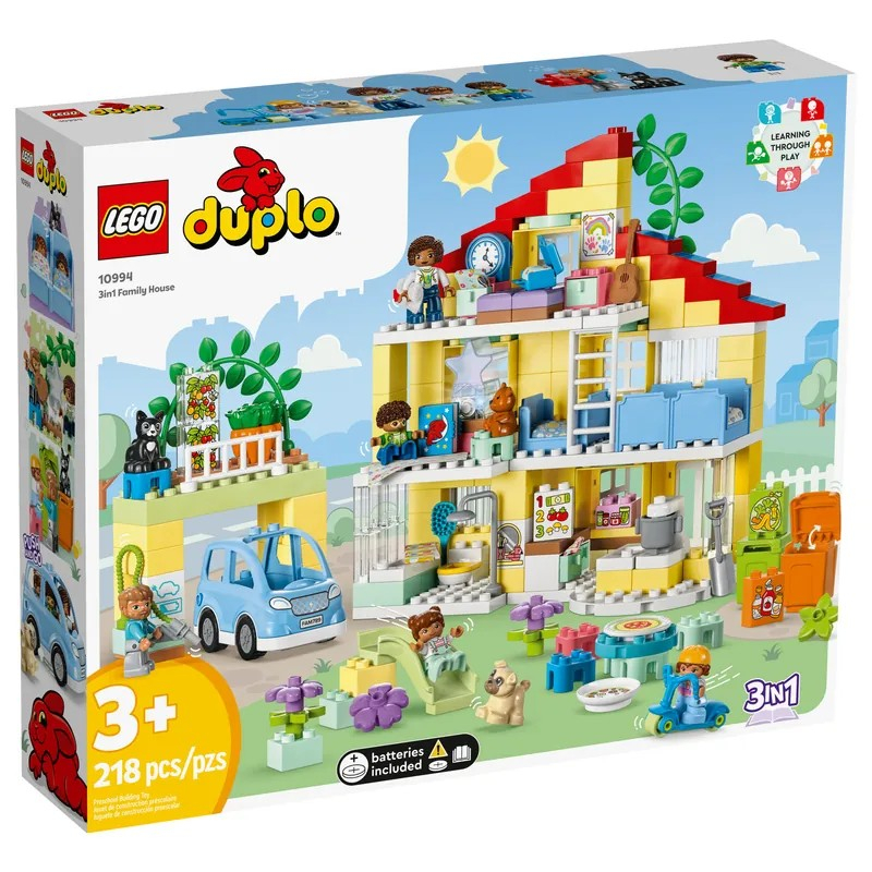 樂高LEGO得寶® 幼兒系列 三合一城市住家10994