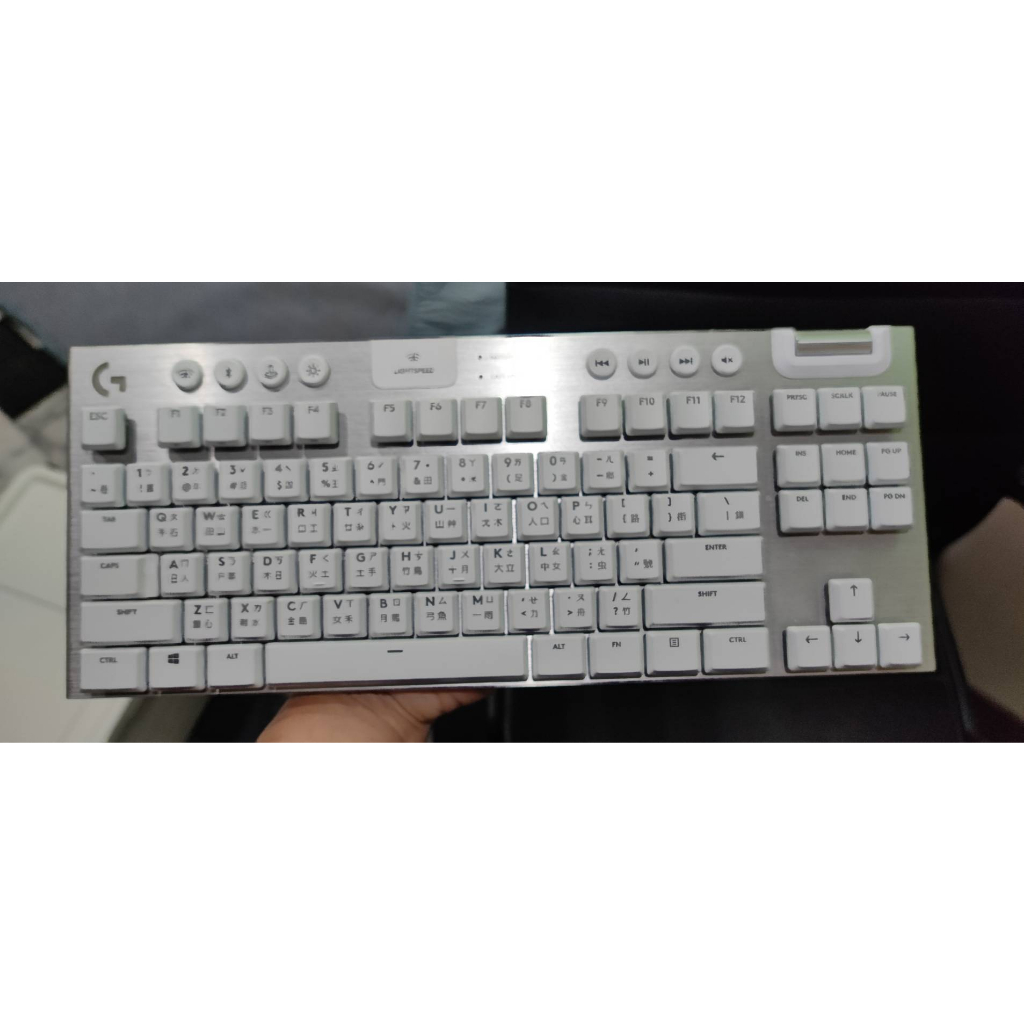Logitech G913 TKL 無線 80%機械式電競鍵盤(茶軸)