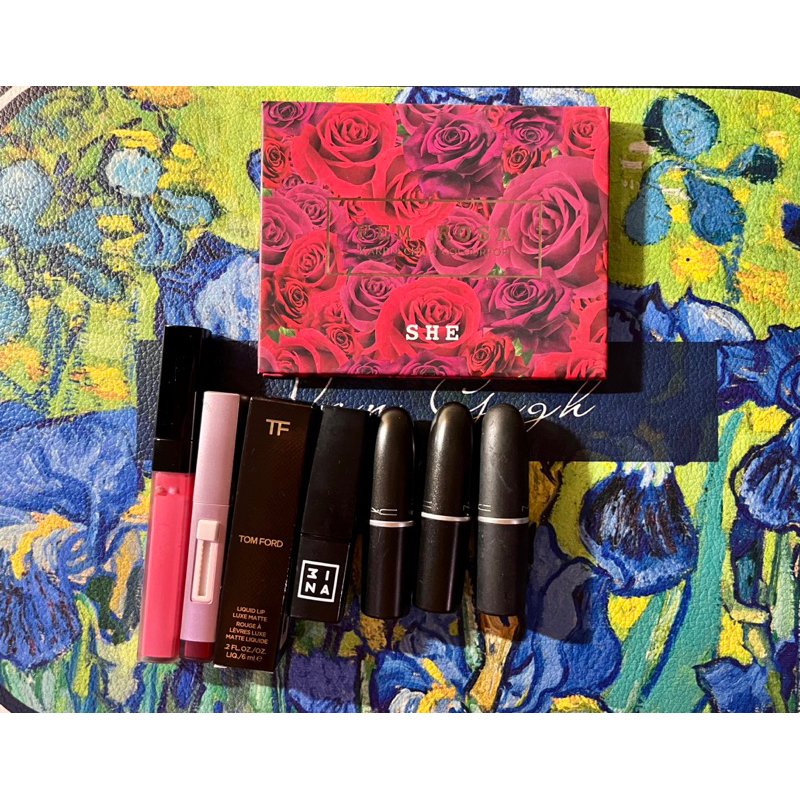 Colourpop she眼影盤 Mac/chanel/mina/tomford口紅