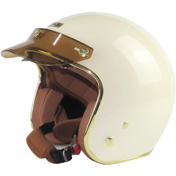 華泰 K-806B K-806S B 奶白 涼感晶淬墨鏡 安全帽 騎士帽 復古帽